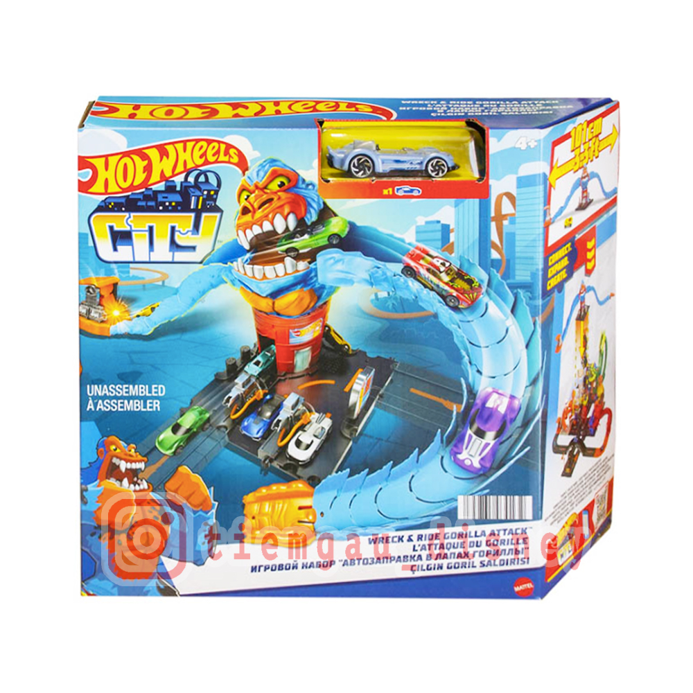 Đồ Chơi HOT WHEELS Thành phố Nemesis Gorila - HOT WHEELS City Nemesis Gorila