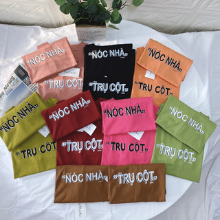 Áo thun 3158, áo cặp đôi, áo couple mẫu trụ cột - nóc nhà