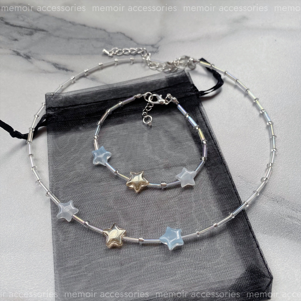 Pikapika / Vòng tay sao long lanh lóng lánh Hologram - Memoir Accessories
