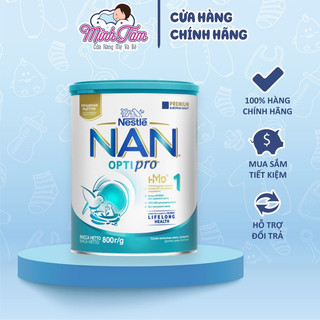 Sữa bột NAN Nga OPTIPRO HMO số 1,2,3 (800g)