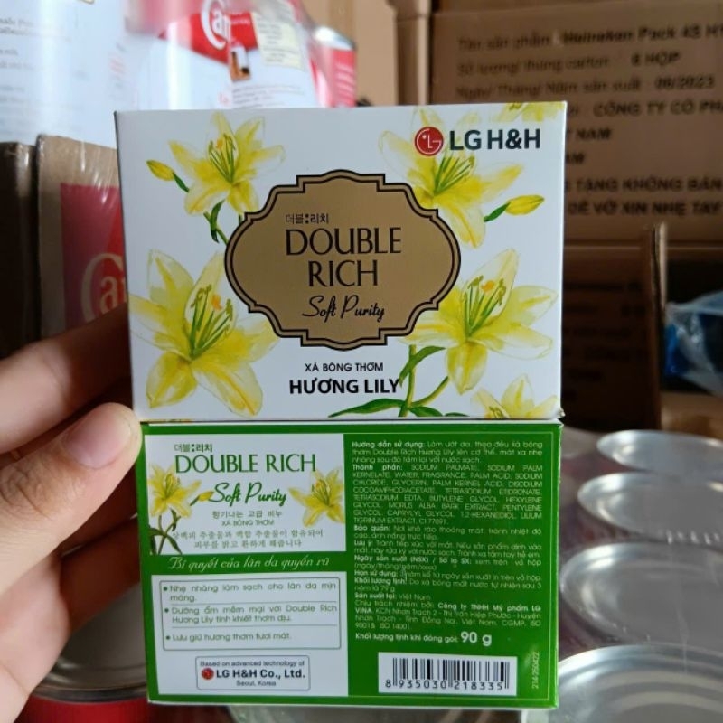 Xà bông Doublerich 90gf