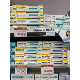 kem đánh răng giảm ê buốt P/S sensitive 100gr