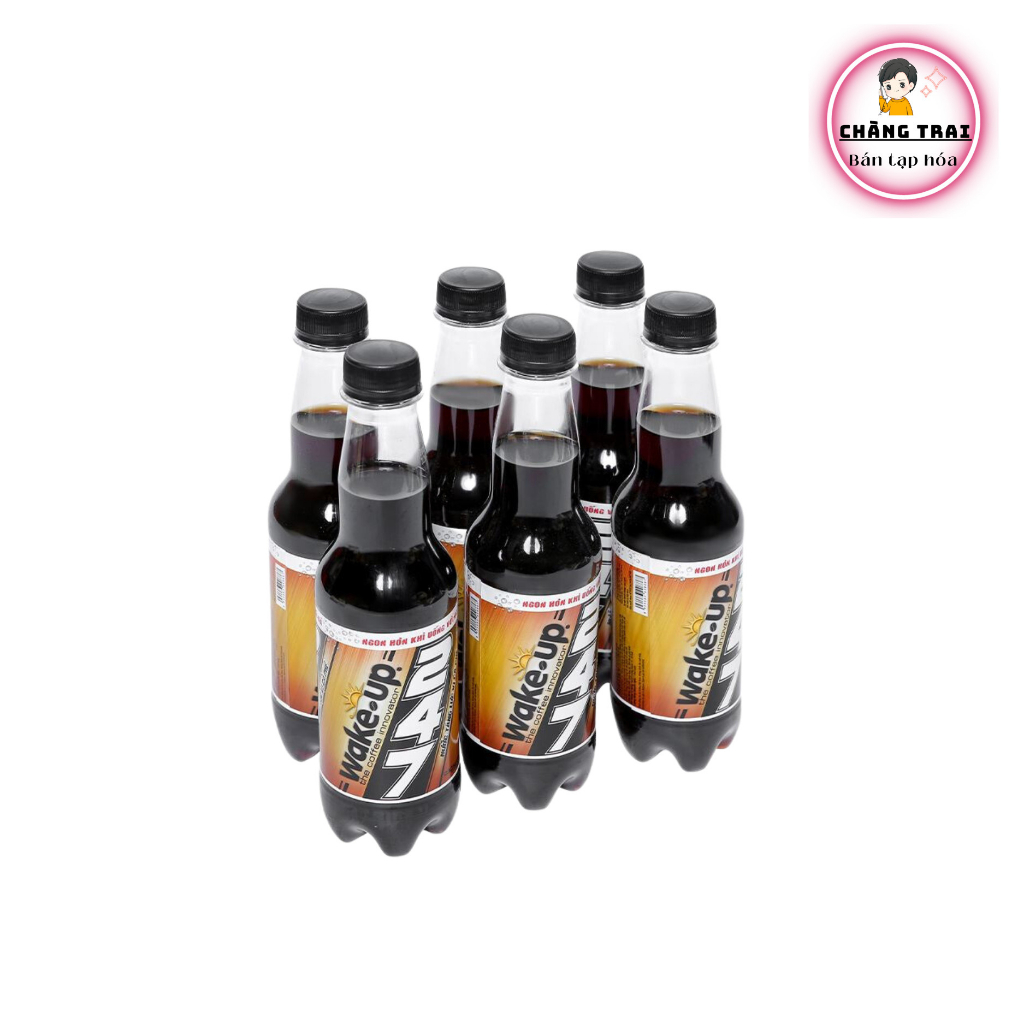 COMBO 6 CHAI nước tăng lực Wake Up 247 vị cà phê 330ml