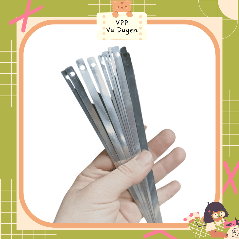 4 Cây cạo lưỡi thẳng dài 16cm