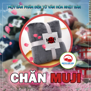Chăn lông muji nhung tuyết hàng loại 1 nhập khẩu