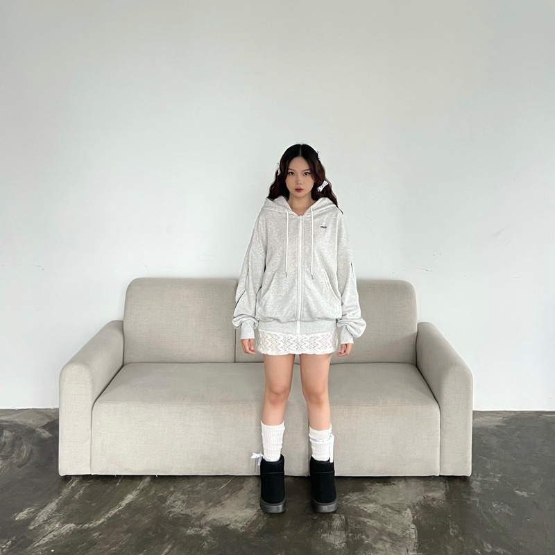 Áo khoác hoodie viền tay OHOH