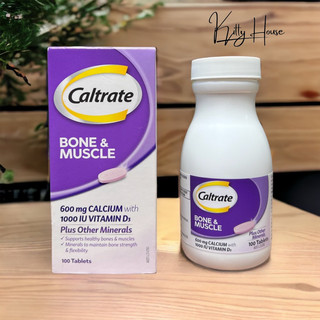 Viên uống bổ sung Canxi&D3 Caltrate Bone & Muscle lọ 100V chính hãng