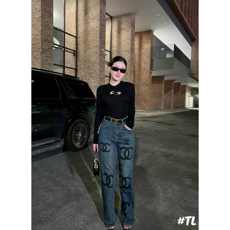 Áo thun tăm Cha.Nel siu cấp