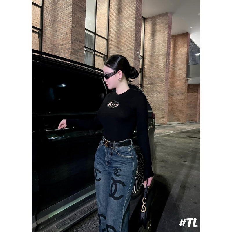 Áo thun tăm Cha.Nel siu cấp