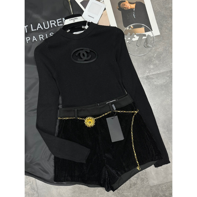 Áo thun tăm Cha.Nel siu cấp