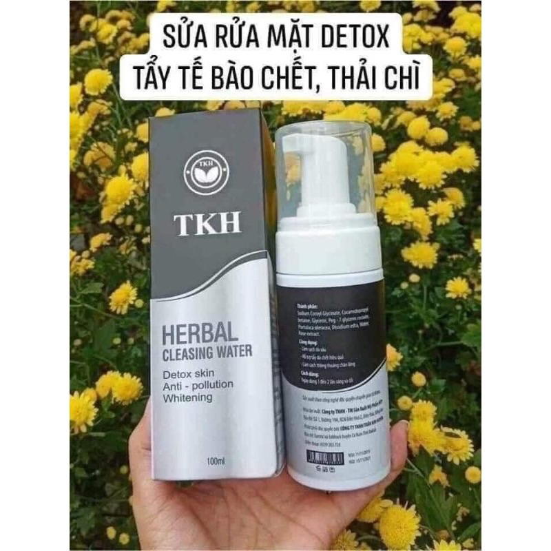 Sữa Rửa Mặt Detox TkH