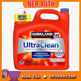 Nước Giặt Siêu Sạch Kirkland Ultra Clean 5.73L Không Làm Phai Màu Quần Áo
