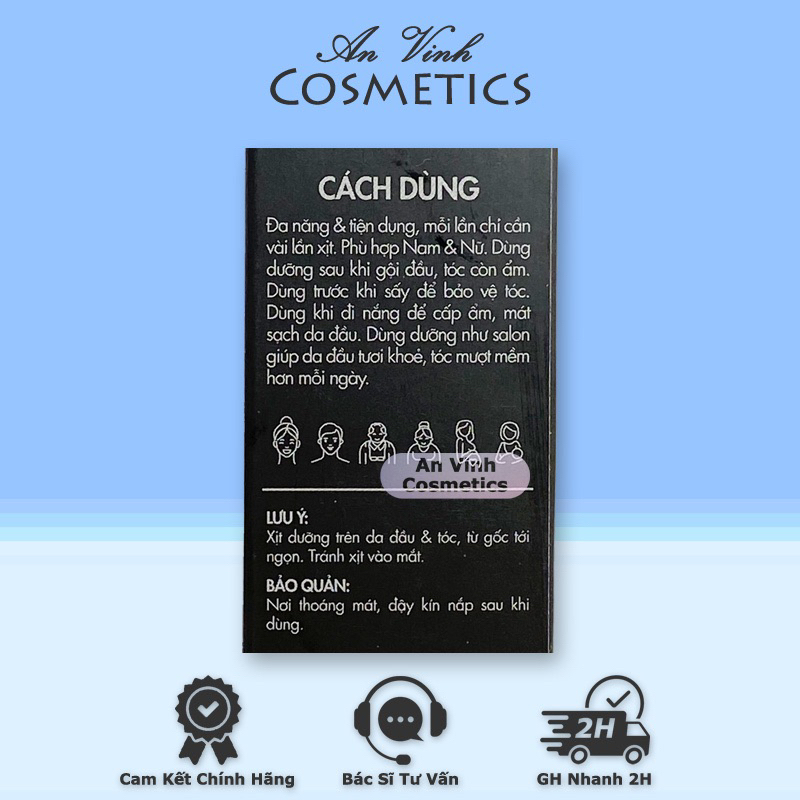 Tinh Chất Rau Má Dưỡng Tóc Và Chăm Sóc Da Đầu Hằng Ngày Flavoncare Centella Scalp & Hair Spray - 120ml