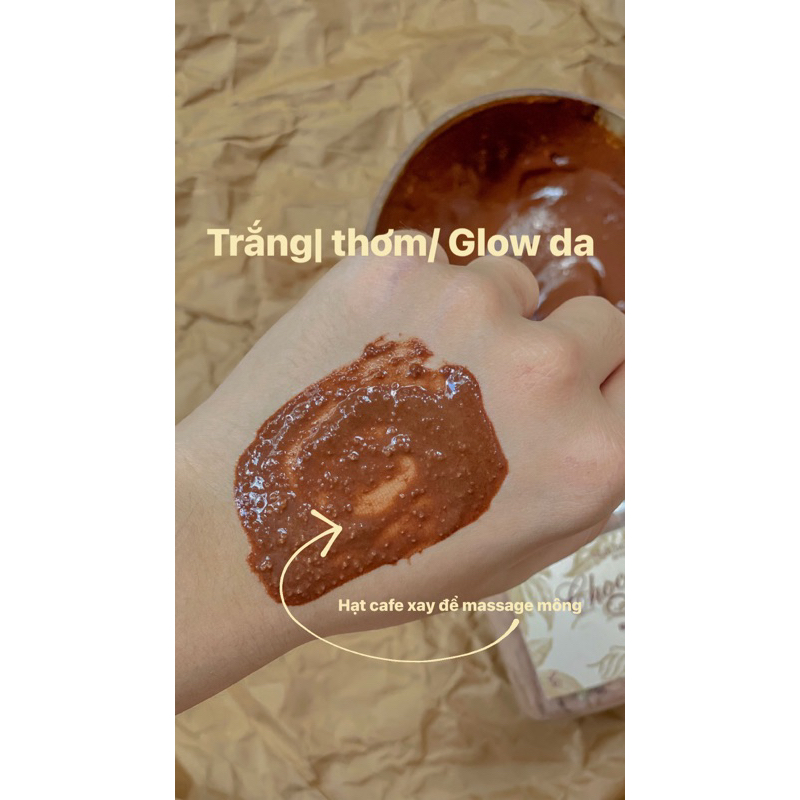 Bột Tắm Trắng Da CHOCO MOOD Handmade