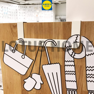 [CỬA GỖ DÀY 4CM] IKEA Thanh treo đồ gắn cửa IKEA ENUDDEN