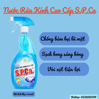 Nước lau kính cao cấp s.p.ca 450ml