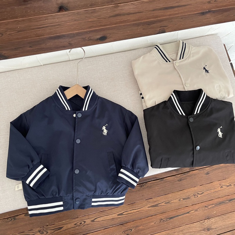 Áo Khoác Bóng Chày BomBer Cho Bé Trai