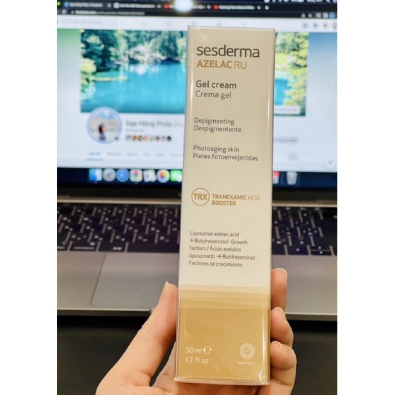 Gel dưỡng sáng da, mờ nám Azelac RU Cream Gel 50ml