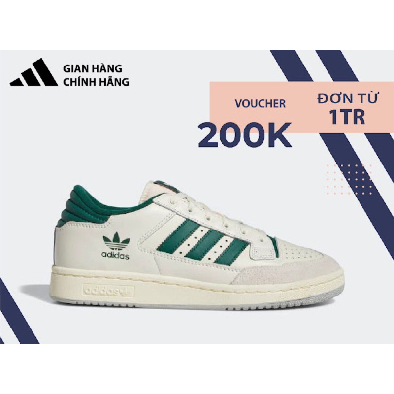 [ CHÍNH HÃNG ] Giày Adidas Centennial 85 Low –White Green ' GX2214 'FREE SHIP'