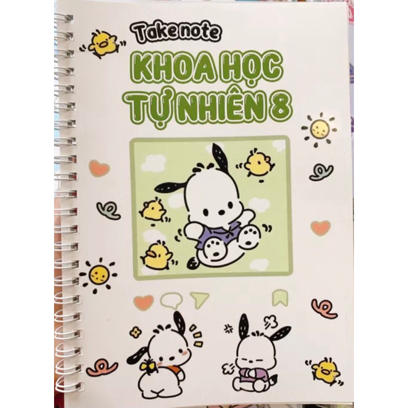 Sổ Tay Lò Xo Khoa Học Tự Nhiên 8