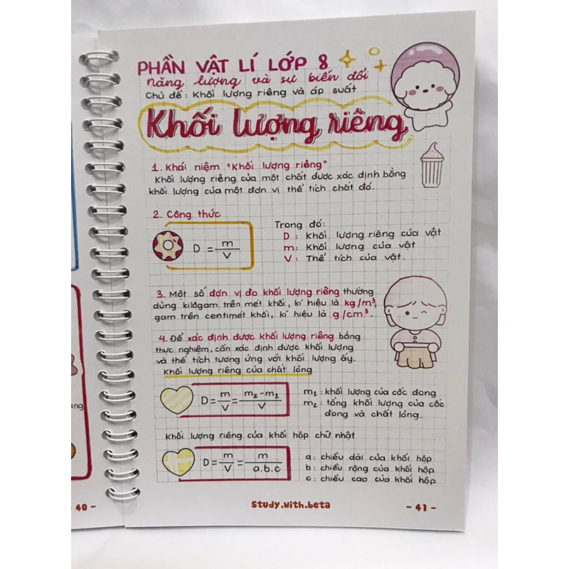 Sổ Tay Lò Xo Khoa Học Tự Nhiên 8