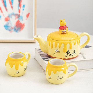 Bộ tích chén gấu Pooh dễ thương kèm ảnh thật