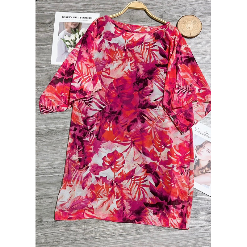 Đầm Voan Suông 2 lớp Apt.9 Dư Xịn