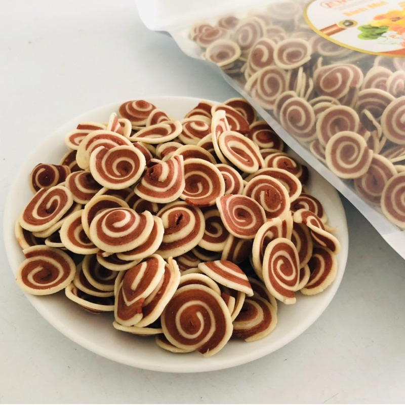 1Kg Bánh tai heo nhí vị Nâu sữa thơm ngon