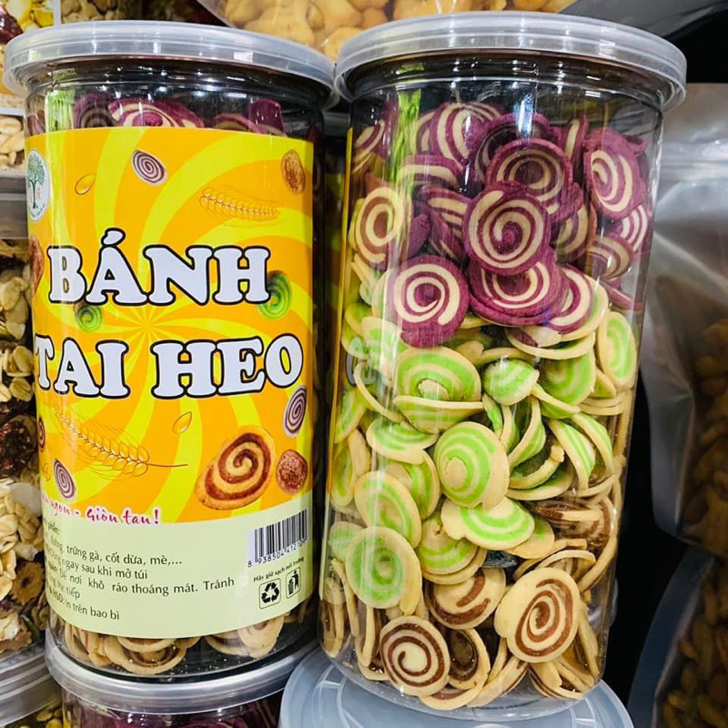 1Kg Bánh tai heo nhí vị Nâu sữa thơm ngon