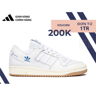    CHÍNH HÃNG   Giày Adidas Forum 84 Low ADV Shoes Cloud White Blue Bird ‘ H04903 ‘FREE SHIP' 