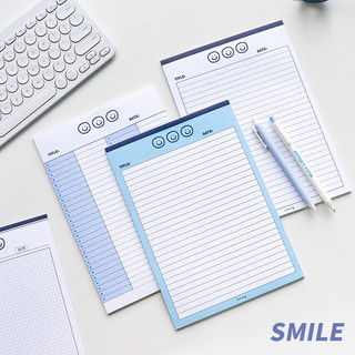 Tập giấy note B5 30 tờ ghi chú, chép bài, ghi ngữ pháp với thiết kế basic