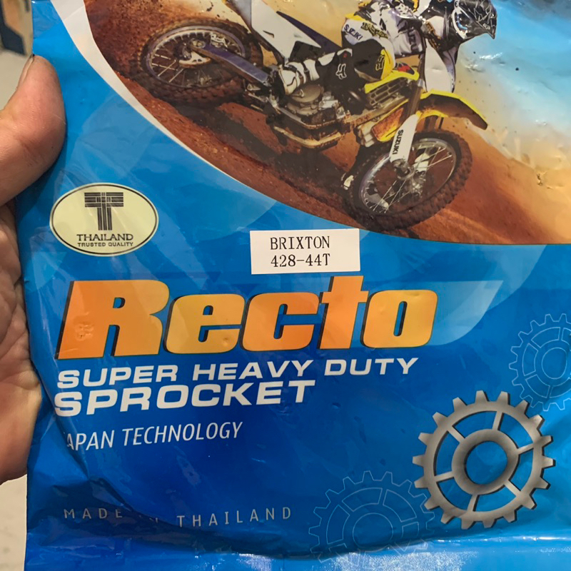 BRIXTON - GPX Legend Nhông 13T 14T 15T 16T - Dĩa 43T 44T 45T 46T - 428 Recto Thailand