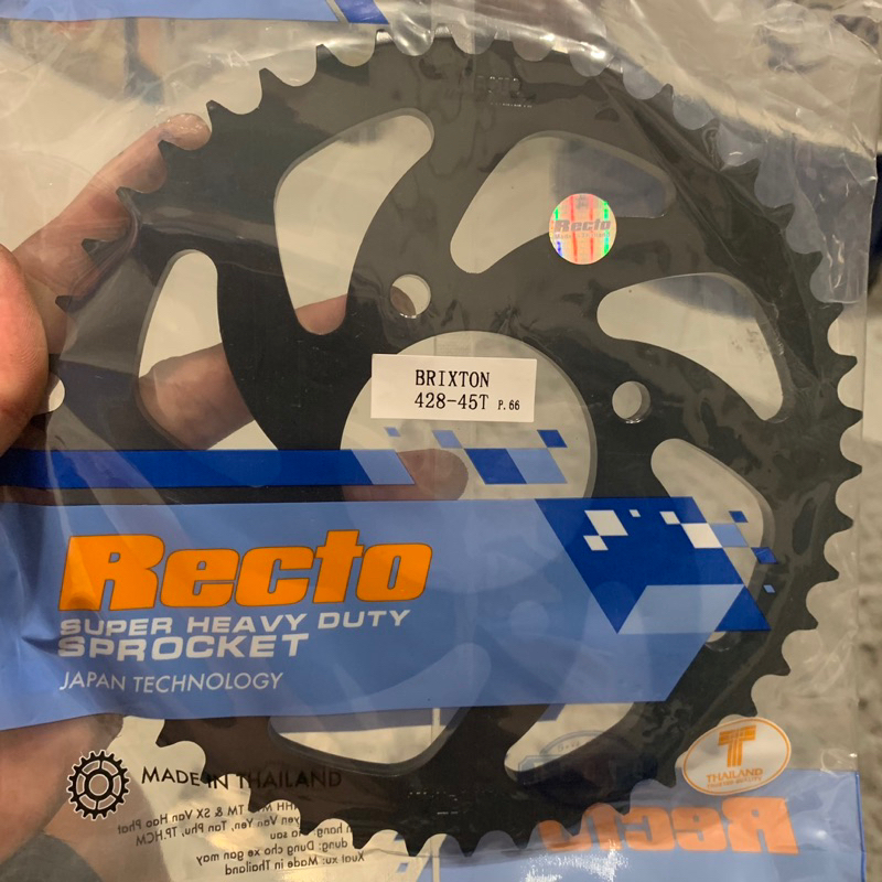 BRIXTON - GPX Legend Nhông 13T 14T 15T 16T - Dĩa 43T 44T 45T 46T - 428 Recto Thailand