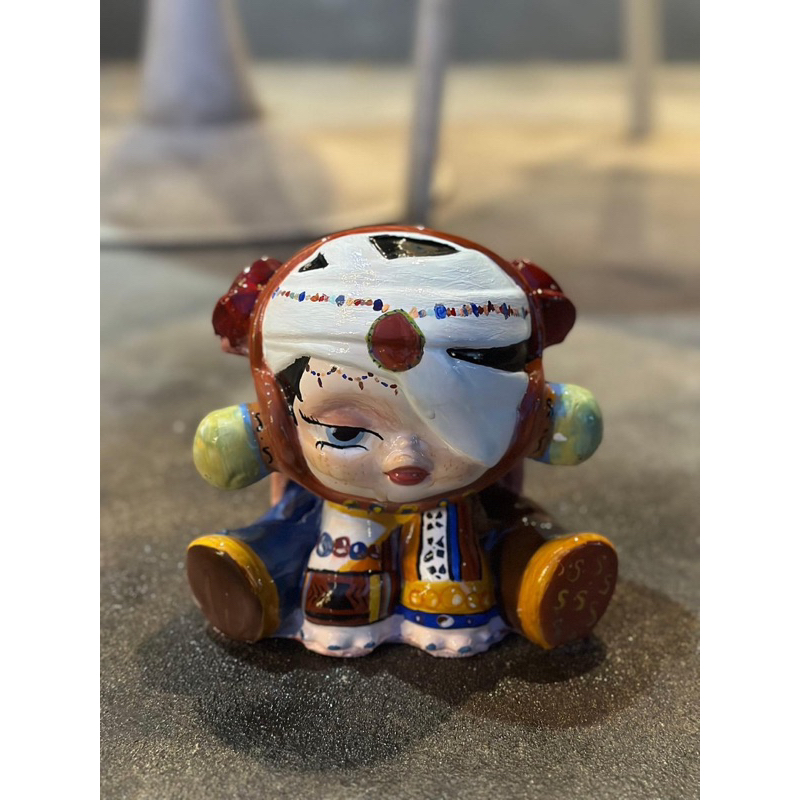 SKULLPANDA TƯỢNG TÔ MÀU
