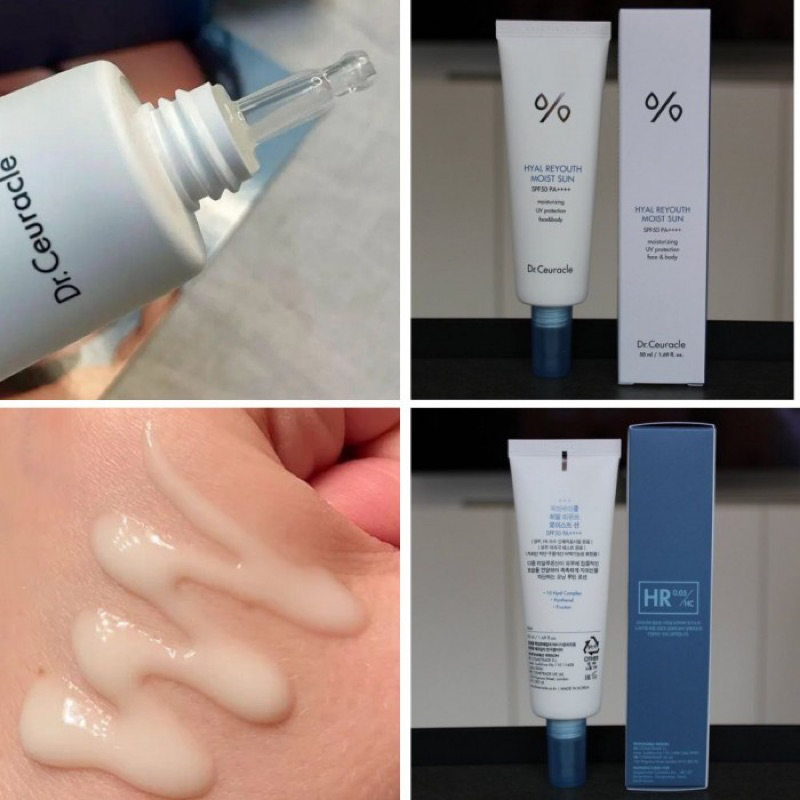 Kem chống nắng dưỡng ẩm Dr.Ceuracle HYAL REYOUTH MOIST SUN 50ml