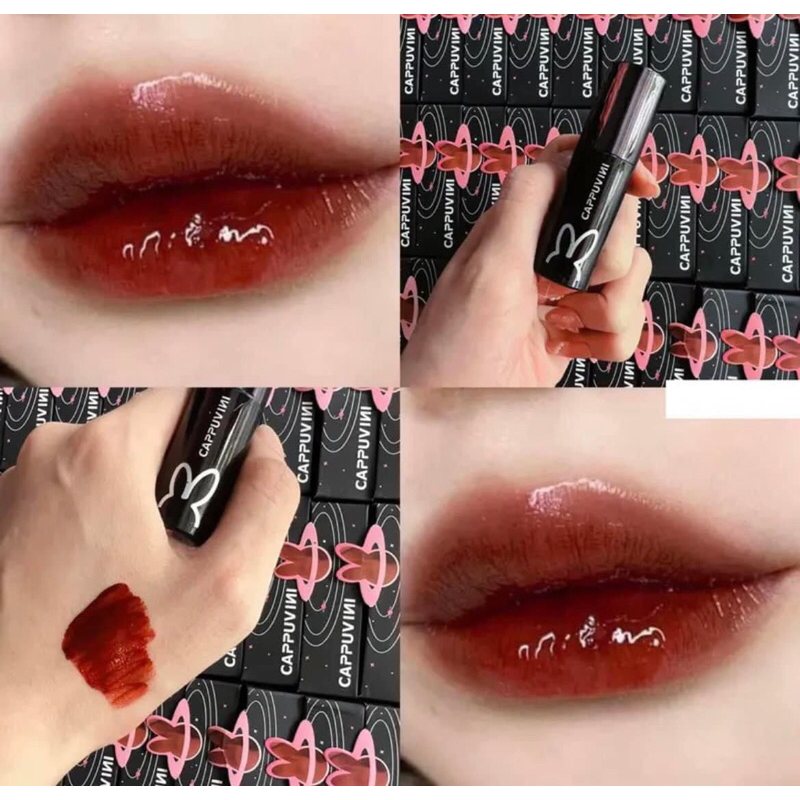 Son Thỏ Đen Cappuvini Màu 10 Siêu Lì