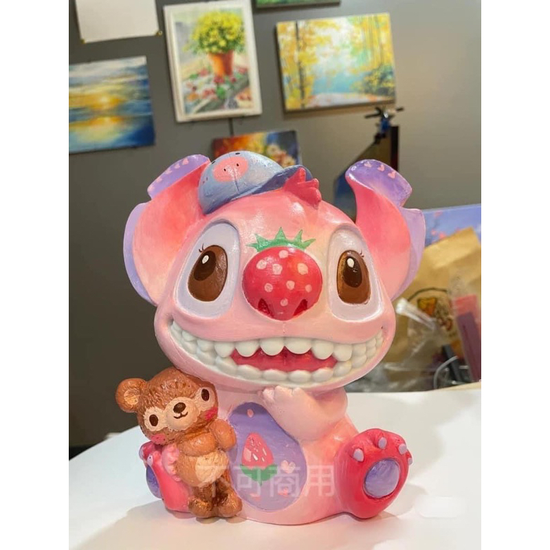 Tượng Thạch Cao  STITCH Siêu Đáng Yêu