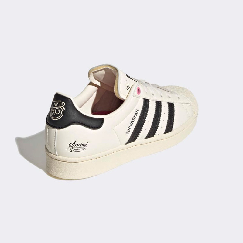 Giày Adidas Superstar X André Saraiva Cream ‘ GZ1753 ‘