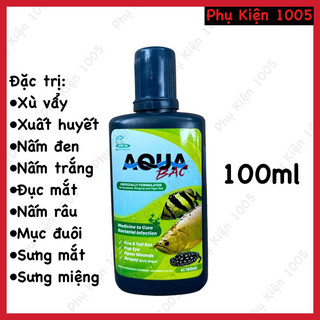 Aqua bạc cho cá rồng, cá hổ, cá sam chai 100ml hàng chính hãng thái lan