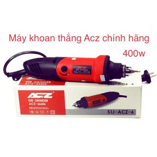 Máy mài khuôn 400w acz 66606 i đầu khoan 6mm - máy khoan thẳng acz chính hãng