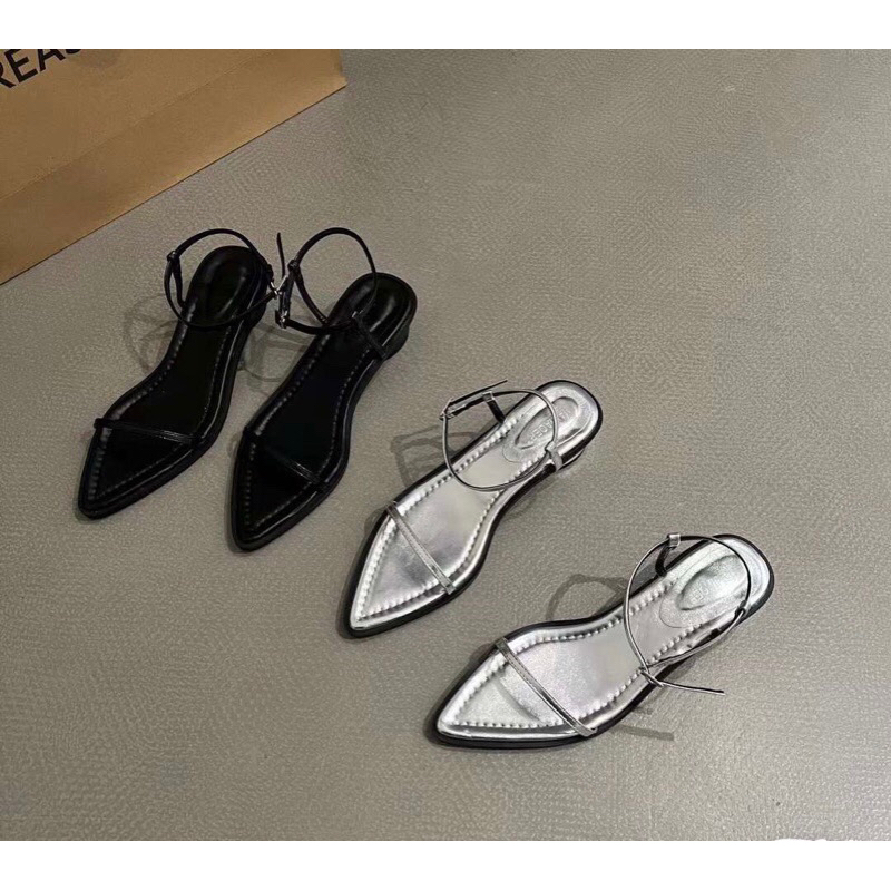 GIÀY SANDAL QUAI DÂY MẢNH GÓT TRÒN 3 PHÂN XINH