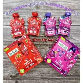 Hoa quả nghiền piccolo mix rau củ giàu vitamin và chất xơ cho bé từ 6m.xả date 12/23