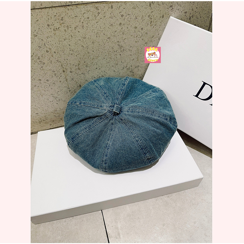 Mũ nồi bò trơn form tròn kiểu dáng trẻ trung hot trend 2023