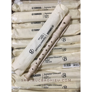 Sáo recorder soprano yamaha yrs- 24b 8 lỗ