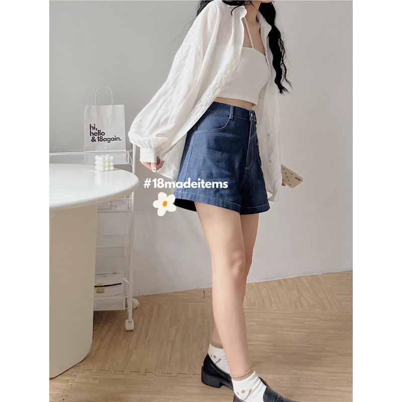 Áo sơ mi oversize Luna 18made ✿ 𝐁𝐲 𝐄𝐢𝐠𝐡𝐭𝐞𝐞𝐧 𝐀𝐠𝐚𝐢𝐧