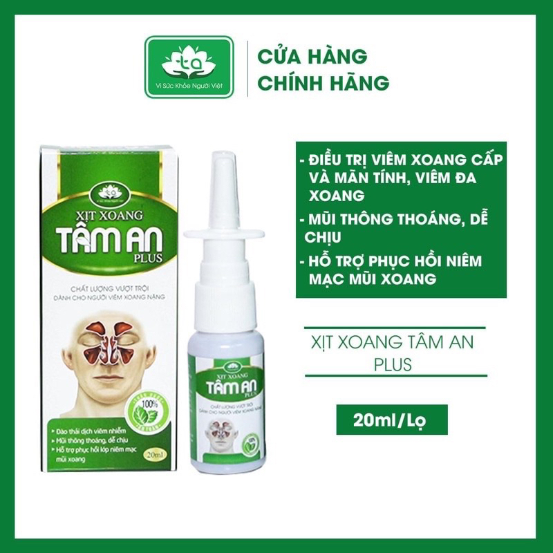 Xịt xoang Tâm An