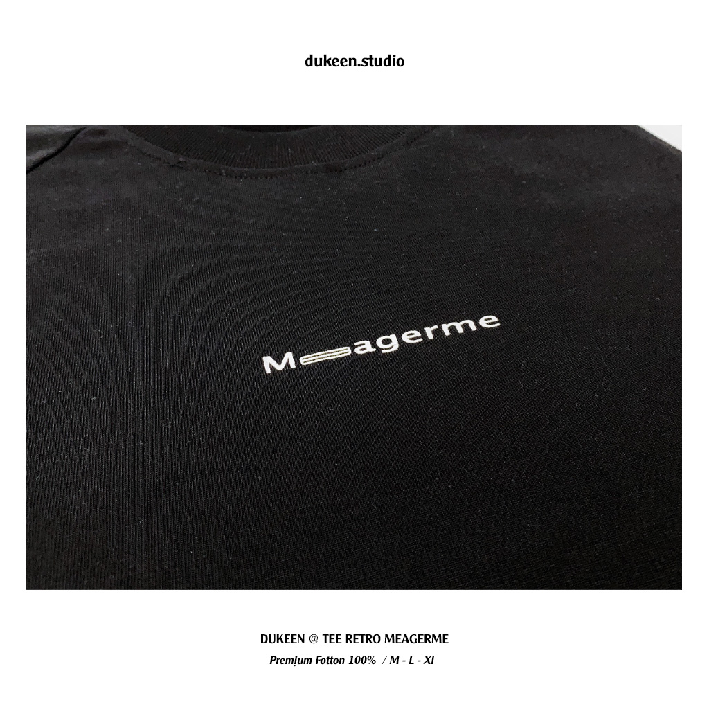 Áo Thun Local Brand Unisex, Áo Phông Retro Nam Nữ Oversize Meagerme Phong Cách Hàn Quốc TS031