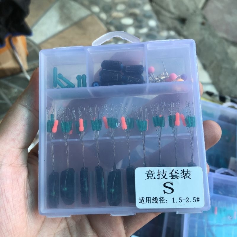 Hộp Phụ Kiện Câu Đài Silicon. Bộ Phụ Kiện Làm Trục, Thẻo Câu Đài