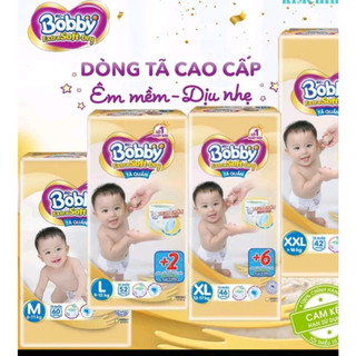 Combo 2 bịch tã quần bobby extra soft dry mẫu mới size