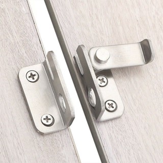 Chốt cửa lùa, cửa nhôm kính, cửa phòng nhỏ gọn. Tặng 4 vít INOX xịn